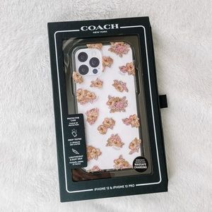 NEW Coach iPhone 12/iPhone 12 Pro Floral Case